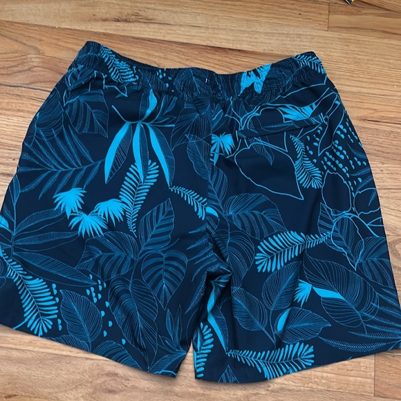 Men's 7" Tropical Print Swim Shorts Boxer Brief Liner Goodfellow & Co SZ MED - Picture 6 of 7